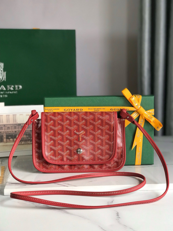 新品Goyard/戈雅信封包Plumet老花Y字满印woc邮差包单肩斜挎女包|undefined