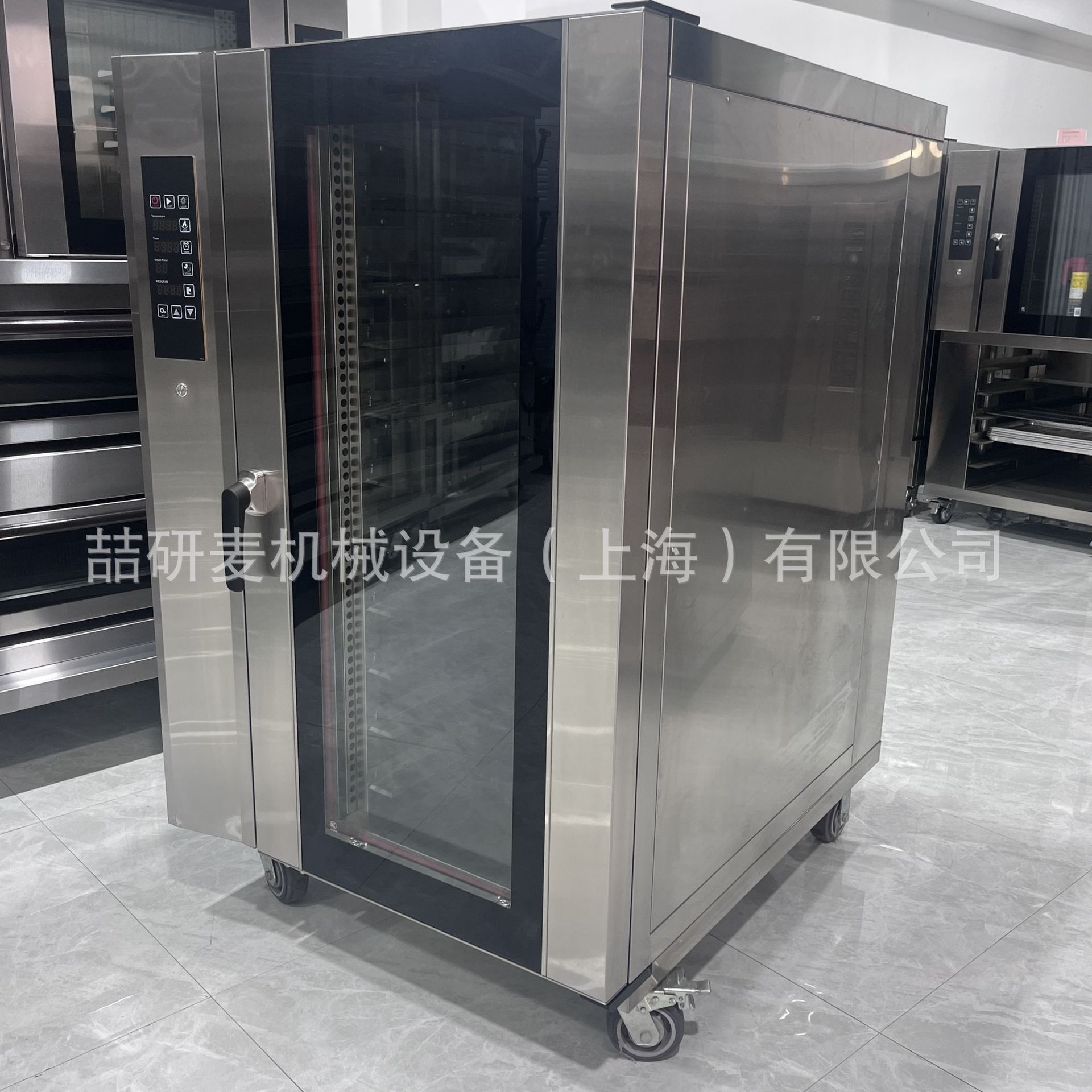 Horno de circulación de aire caliente de pulverización de vapor comercial 5 / 8 / 10 placa de gas eléctrico horno de tostada de pan se puede personalizar