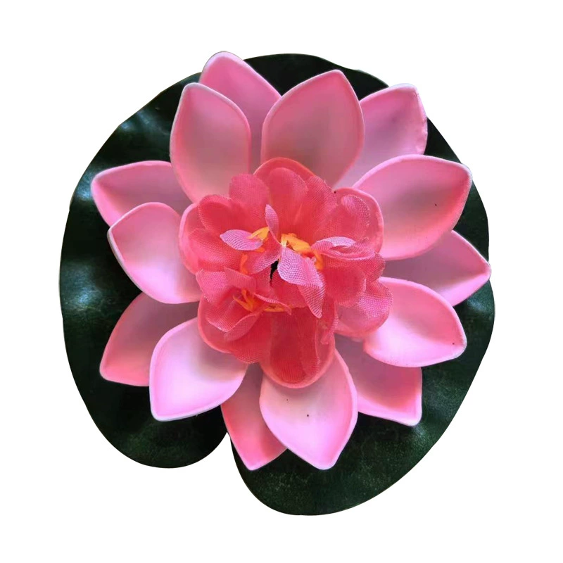 Artificial lotuses, water lilies, pond decor