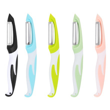 现货批发不锈钢削皮器 多功能陶瓷削皮刀 企鹅瓜刨 水果蔬菜刨