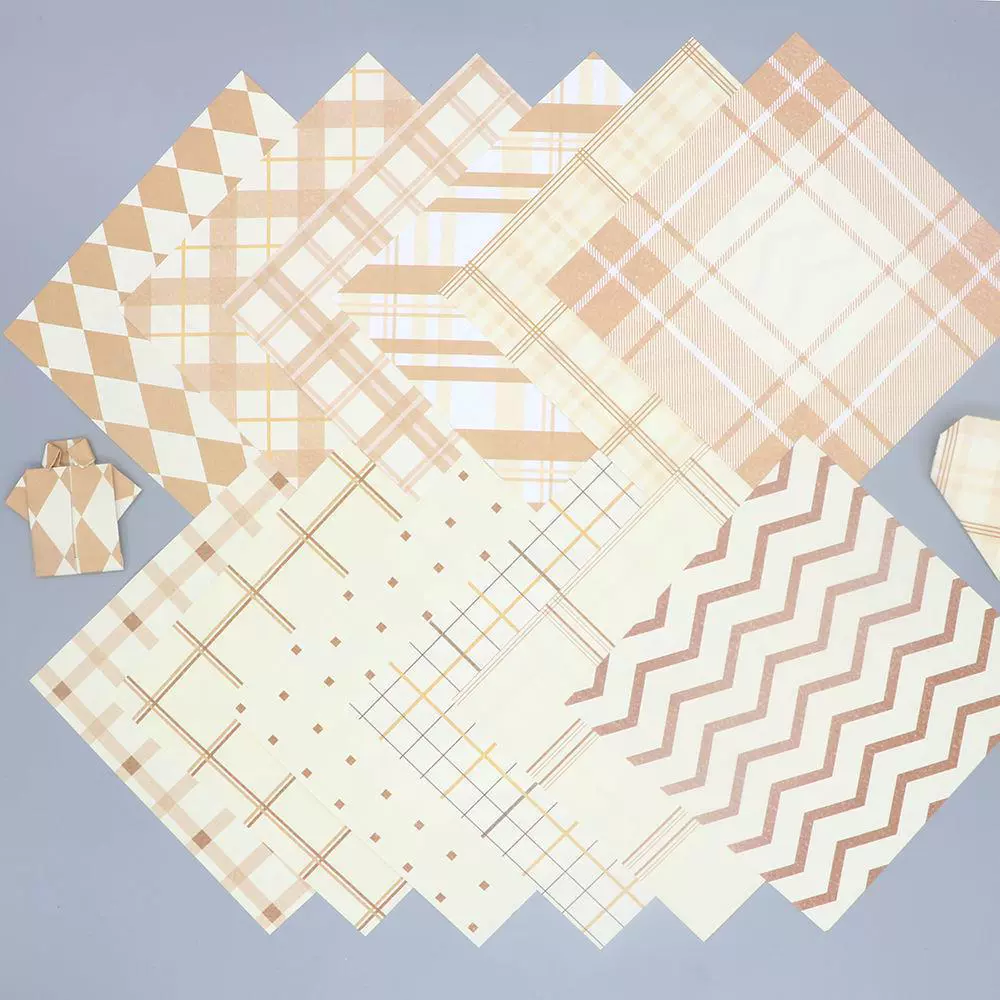 Квадратная оригами, ручная работа, 15 см