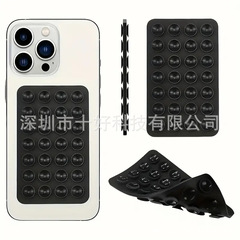 国境を越えて人気の高い携帯電話用シリコン吸盤、多機能28個入り両面厚型強力吸着シリコン製携帯電話スタンド