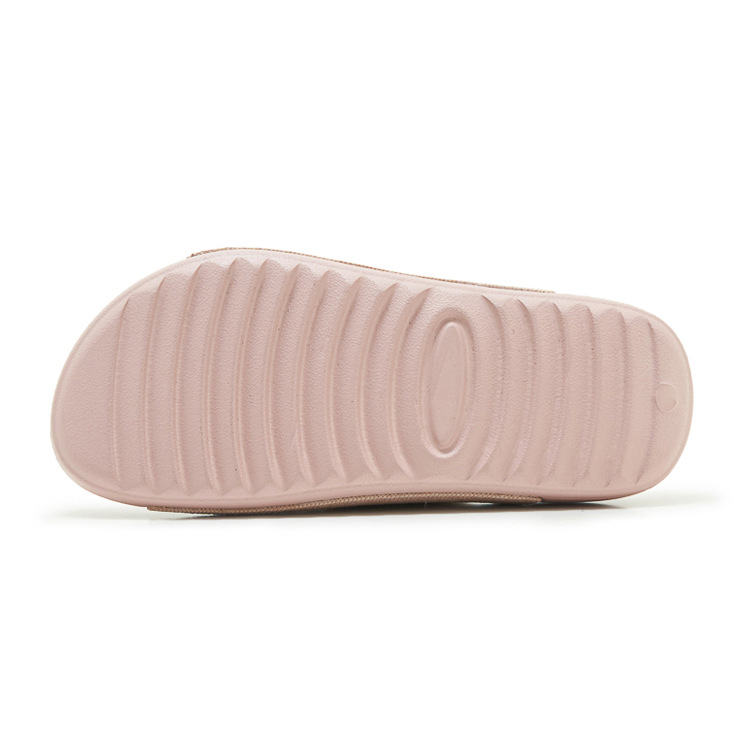 Dép sandal nữ quai chữ V đế dày EVA chống trượt — màu đen, màu hồng, màu kaki, màu mơ chi tiết 42