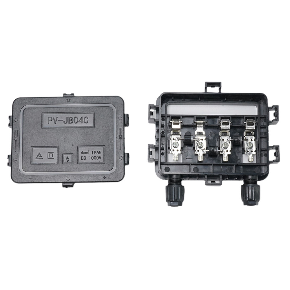 Solar junction box PV-JB04C (150W-300W) factory direct supply photovoltaic component junction box
