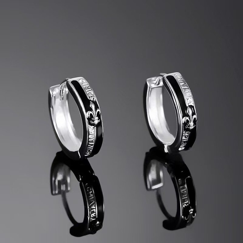 New Style Earrings for Men, Fashionable and Trendy Ear Clips, Versatile and Stylish Accessories for Men and Women, High-End Ear Jewelry Wholesale