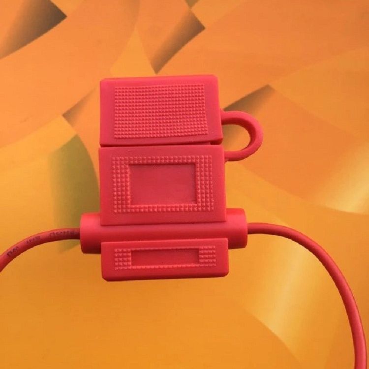 JH709I保险丝座保险丝座汽车线束保险丝座红色保险丝座线束保险丝