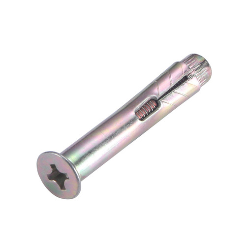 Iron galvanized countersunk head internal expansion screw doors and windows built-in national standard explosion-proof flat head cross internal expansion bolt