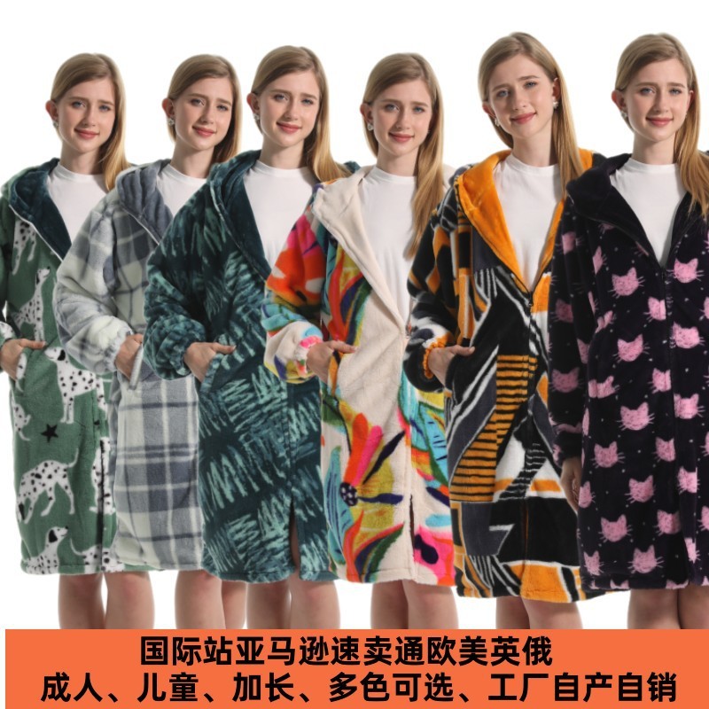 European and American Printed Solid Color Pattern Sweater Women's Amazon wish Hot Sale Cross-border Crewneck Long-sleeved Pullover Top