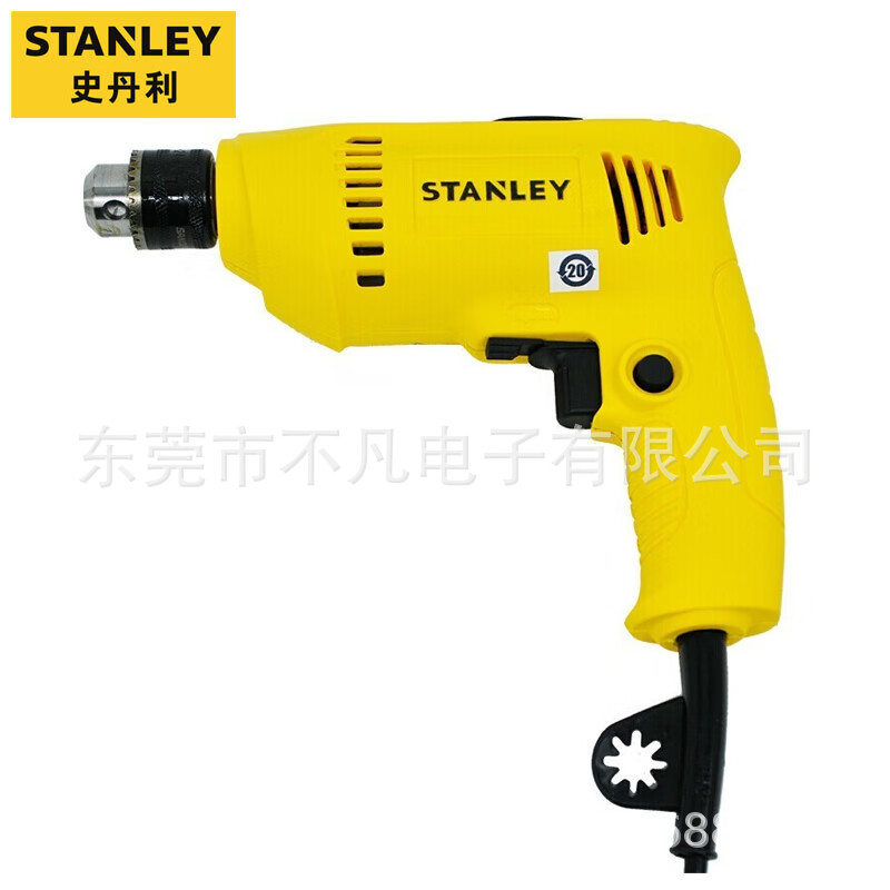 史丹利(STANLEY)SDR3006-A9家用手电钻打孔螺丝刀起子机可调速