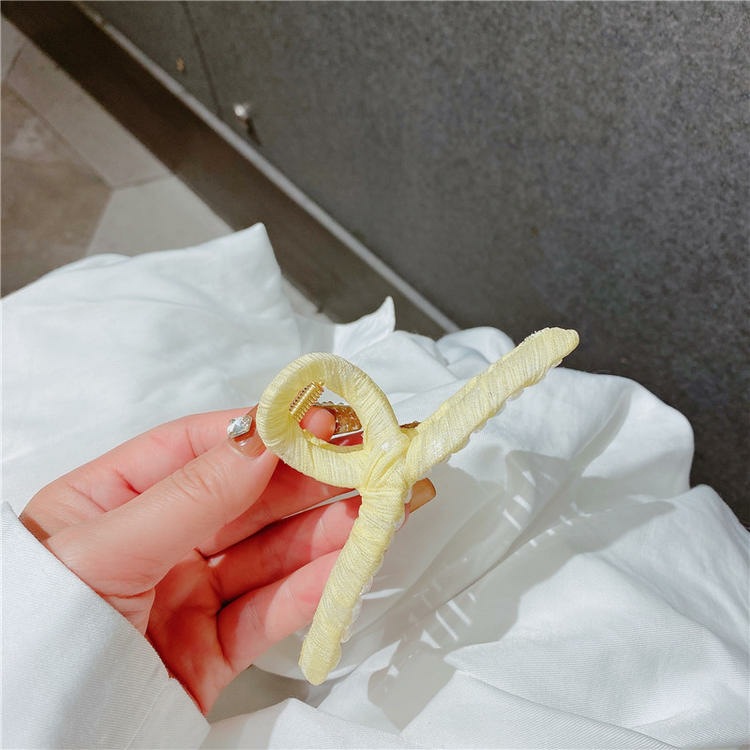 新款纯色超仙抓夹