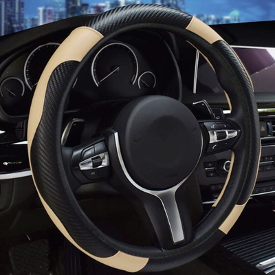 Steering wheel cover – Cover Wholesale - beige-38cm