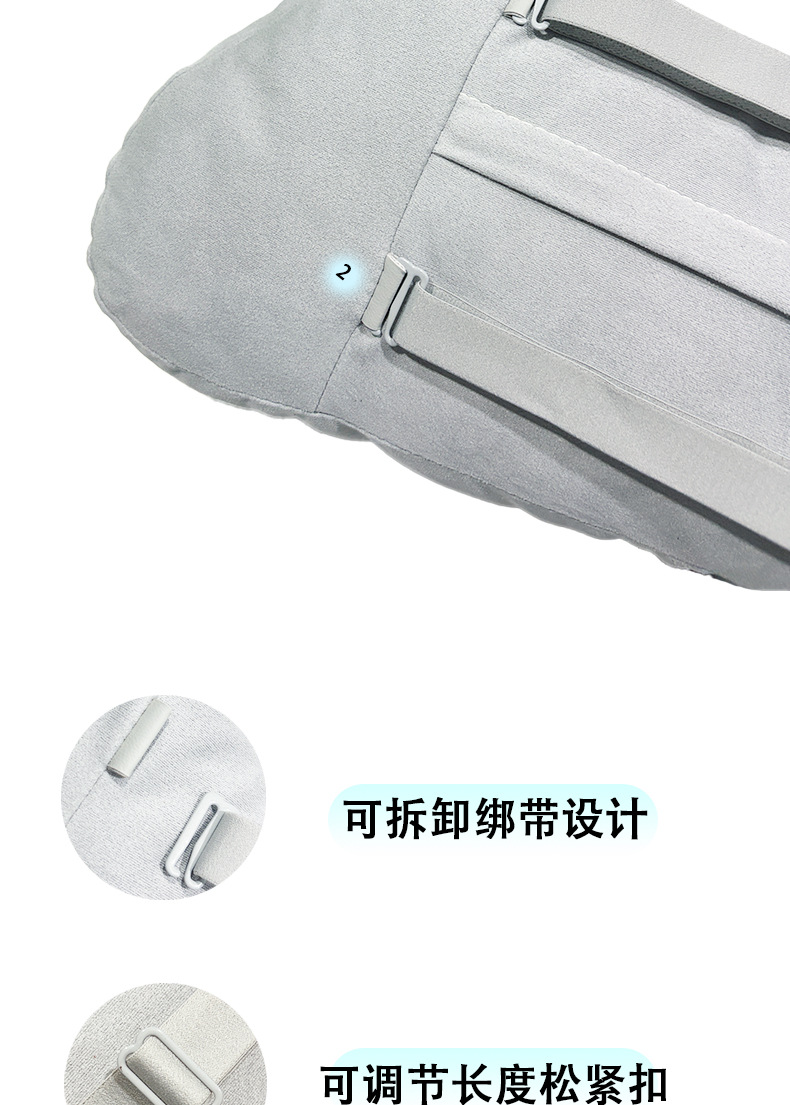 Suitable for Tesla Car Headrests, High-End Perforated Breathable Car Neck Pillow, Car Cushion, Double-Layer Headrest for Vehicles