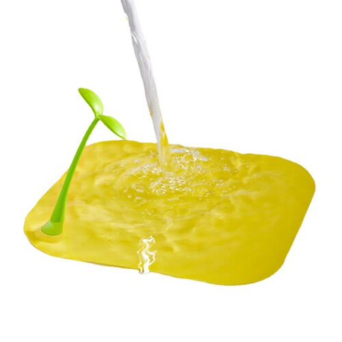 Deodorant silicone small bean sprouts floor drain bathroom anti-odor toilet seal household insect-proof cover sewer sealing sticker