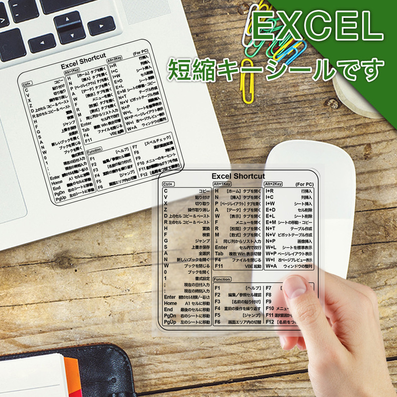 Amazon Cross-Border Popular Shortcut Key Stickers Transparent Japanese Windows/Mac/Excel Computer Office Use Amazon Cross-Border Popular Shortcut Key Stickers Transparent Japanese Windows/Mac/Excel Computer Office Use
