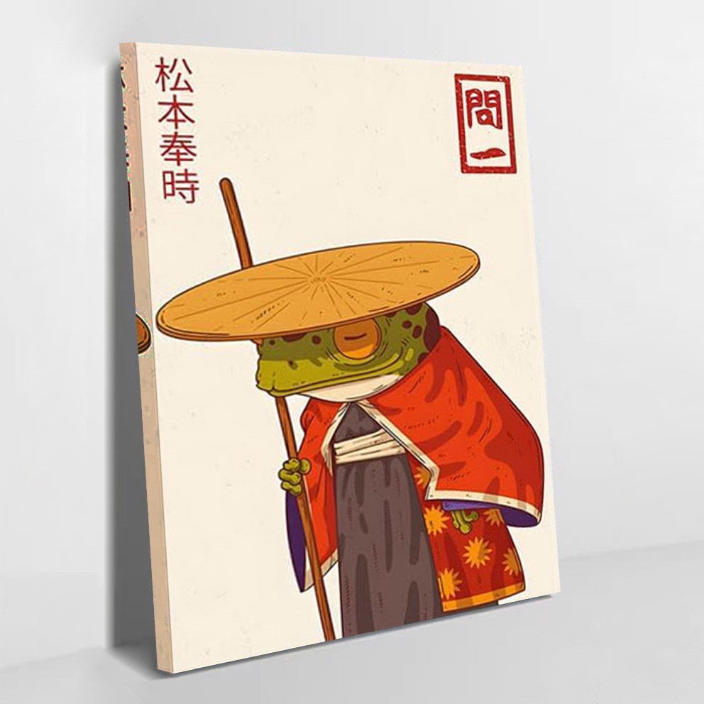 프레임리스 페인팅 완성품 C (소나무 내부 프레임 + 컬렉션 등급 캔버스 + EPSON 오리지널 잉크젯 프린팅)