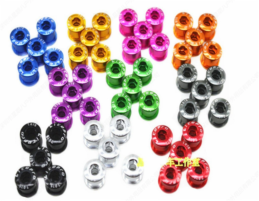 Litepro диск гвоздь 7075 алюминиевый диск двойной диск гвоздь алюминиевый сплав двойной диск гвоздь зуб диск цветной диск гвоздь