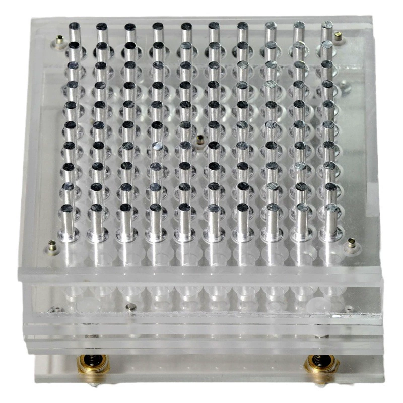 Отверстие 100 с отжатой капсулой плиты капсулы плиты порошка заполняя капсулой плиты капсулы заполняя