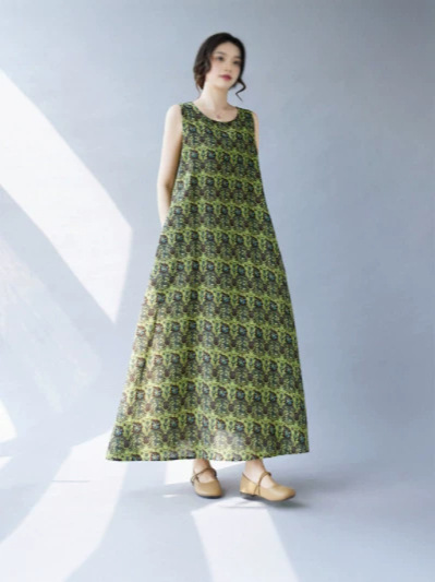 Summer brand long skirt sleevless