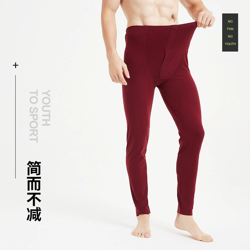 Немецкие бархатные плюс толстые бесшовные теплые брюки мужские зимние тонкие осенние брюки на флисовой подкладке брюки из хлопковой шерсти узкие нижние брюки с внутренней резьбой