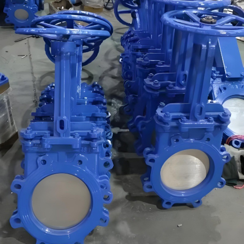 PZ73X-10C DN1000手动刀型闸阀 刀闸阀 单插板阀 PZ73H PZ73W