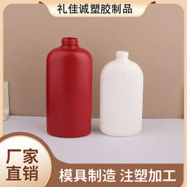 圆肩方形切边肩瓶洗护瓶大容量洗发水沐浴露护发素厂家批发包材