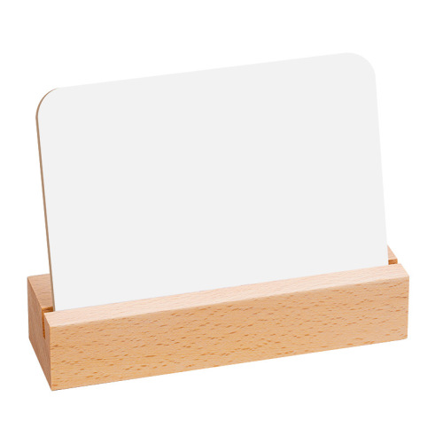 Desktop small whiteboard writing board memo reminder board double-sided erasable message board children's drawing board vertical commercial whiteboard
