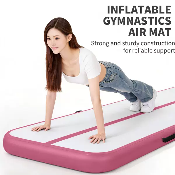 Cross-Border Hot-Selling Brushed Air Mats Directly Supplied from the Manufacturer, Taekwondo Air Mats, Training Mats, Yoga Mats, In-Stock Inflatable Gymnastics Mats