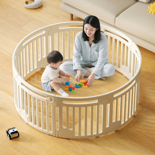 Baby Playpen Floor Crawling Mat Indoor Home Baby Living Room Small Apartment Toddler Fence Guardrail