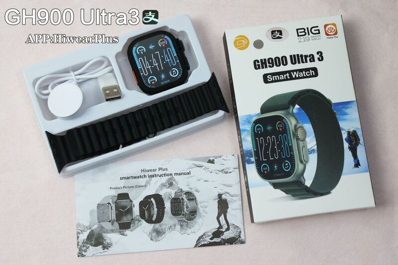 クロスボーダー GH900Utlra3 スマートウォッチ Huaqiangbei S10 スマートアイランド NFC 支払いスポーツ男性と女性の腕時計|undefined