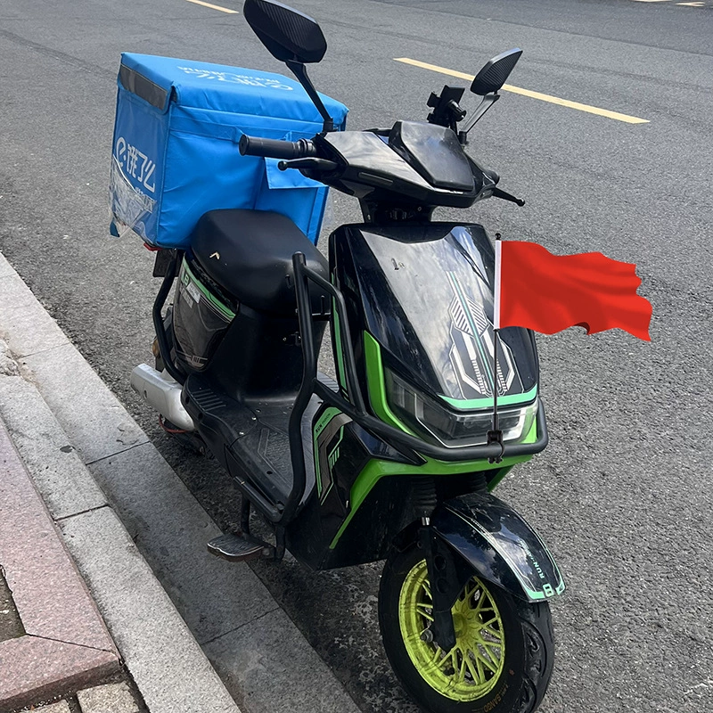 Новый национальный стандарт: держатель для флага на электровелосипед, мотоцикл, велосипед, фестивали, культурный туризм, автомобильный крепежный зажим для флага