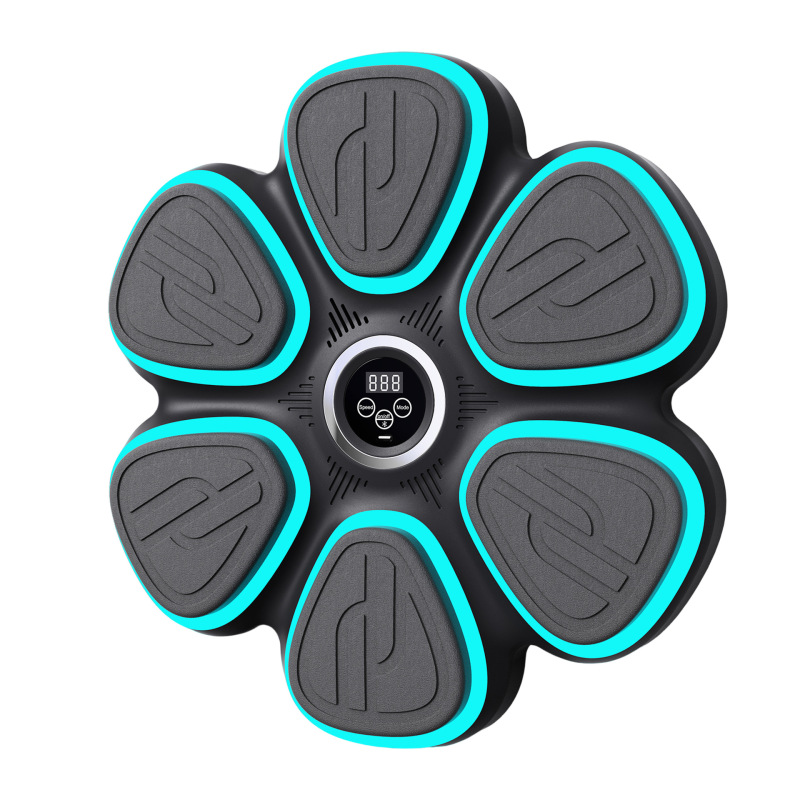 新型児童音楽ボクシング機知能bluetooth音楽ボクシング標的壁標的家庭用電子ボクシング訓練器|undefined