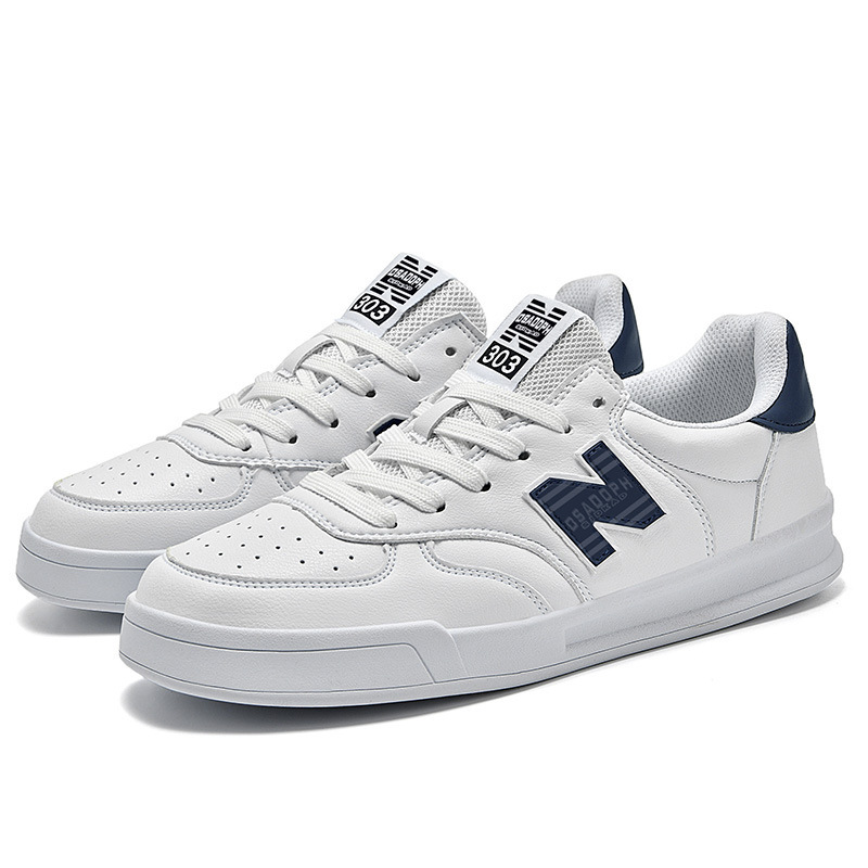 カジュアルボードシューズランニングシューズ男性 n 字型靴 303 カップル白靴スポーツシューズ女性卸売|undefined