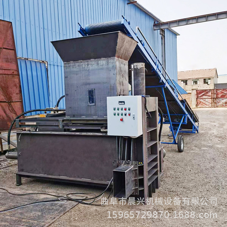 套袋型棉沫打包装袋机 三缸打包机 石棉岩棉打包机厂家