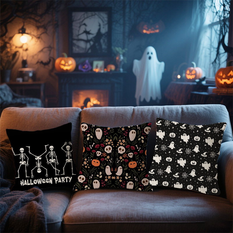 Sofa, pillow, pillowcase, Amazon, halloween