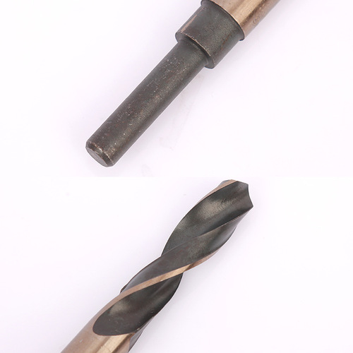 Wholesale equal shank twist drill bit, high speed steel small shank drill bit, metal woodworking 4341 material 1/2 garden flower drill bit