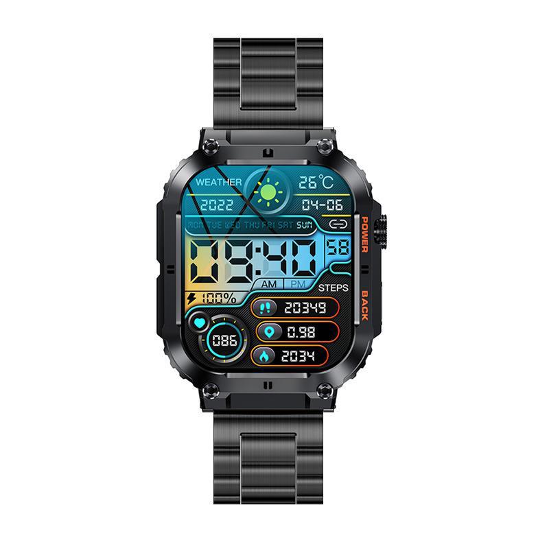 Nueva K57PRO llamada reloj inteligente música clima 1,96 pulgadas ritmo cardíaco presión arterial oxígeno en la sangre k57 fábrica