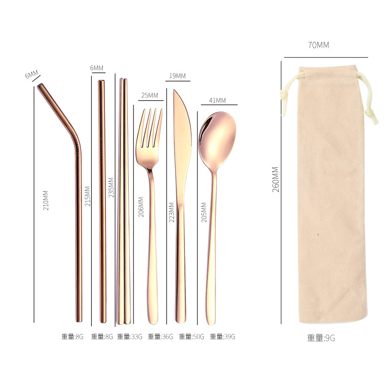 로즈 골드 세트 + 살구색 가방