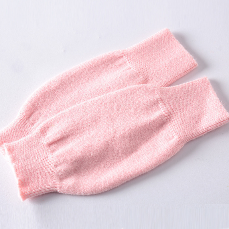カシミヤの半分の指の手袋の女性の冬の短いタイプの保温のニットの腕の手袋の男性のウールの糸は指の学生を漏らしてタイプします。|undefined