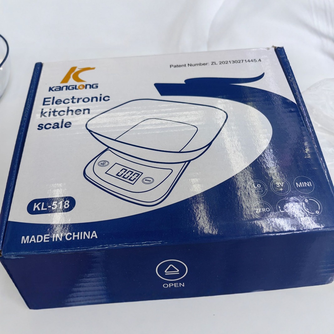 Báscula de cocina con tazón 7kg báscula electrónica para hornear mini báscula electrónica báscula de cocina báscula de comida báscula de mesa 2025