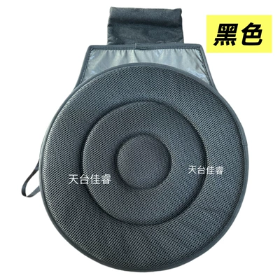 360-Degree Rotating Double-Ring Cushion Sandwich Foam Eva Lightweight Human Body Cushion for the Elderly and Pregnant Women, Cross-Border Export (Multi-function pad) - double-ring-sandwich-style-black