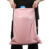 Big white fuchsia transport, plastic clothing, pack, bag, increased thickness