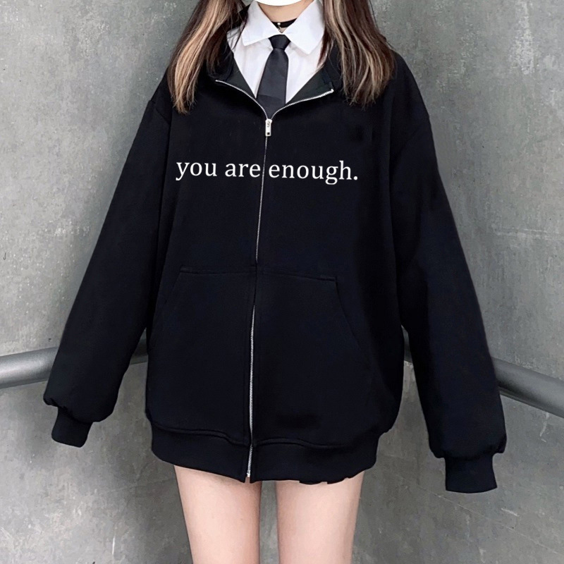 Women Cute Hoodies Teen Girls Autumn Jacket Oversized Sweatshirtss Casual Drawstring Clothes Zipper