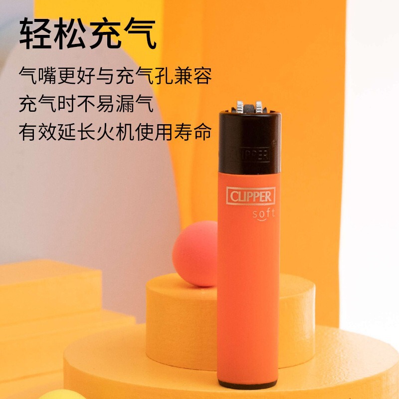 純正品可利福クリッパー可冲気砥石ライター防爆ナイロン火石明火ミニcp 11|undefined