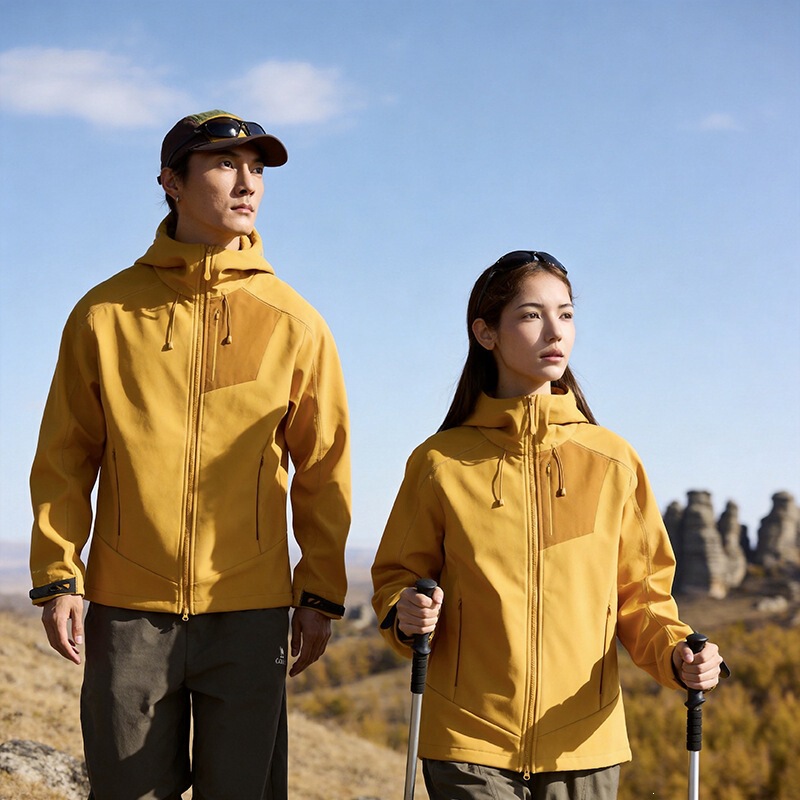 New soft shell jacket for men and women, spring and autumn windproof and waterproof couple's outdoor trendy mountaineering clothing New soft shell jacket for men and women, spring and autumn windproof and waterproof couple's outdoor trendy mountaineering clothing