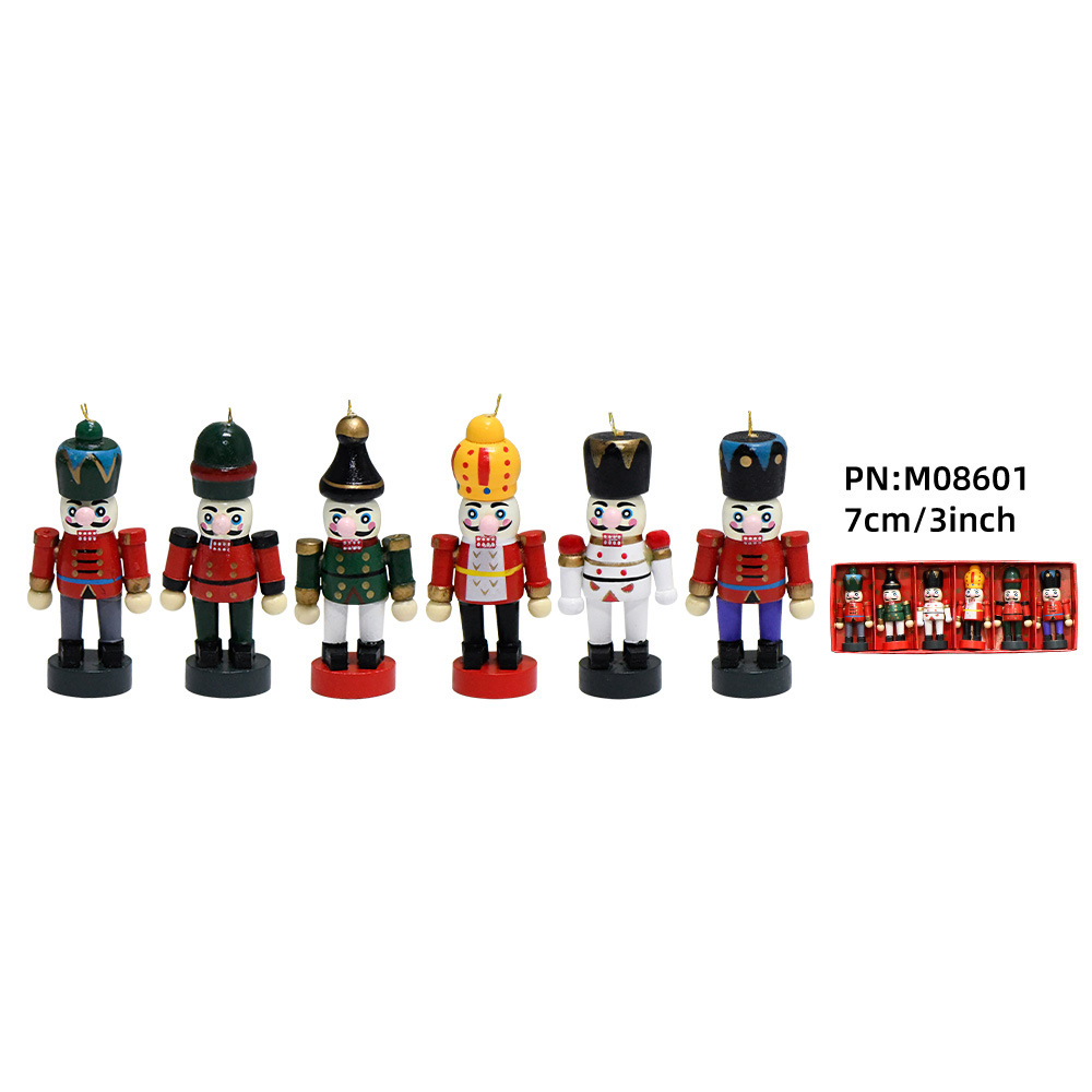 M08601 7CM polvo nariz payaso conjunto seis