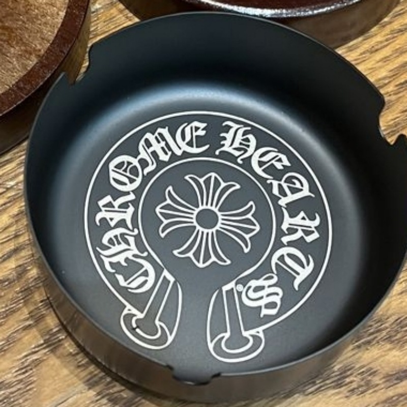 Chrome Hearts Horseshoe CH Cross Ashtray Black
