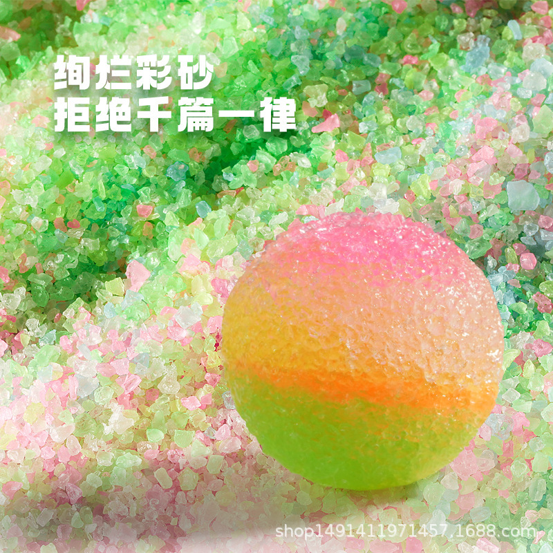 Kēdá Yā Shǎnguāng Dàn Lìqiú Yèguāng Qùwèi Qiú Értóng DIY Shíyàn Lèi Shǒugōng Zhìzuò Tiàotiào Shā Wánjù 6+