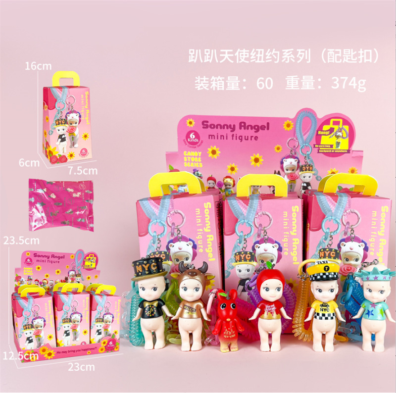 Figura Sorpresa en Caja Ciega, Empaquetada Individualmente, Decoración para Coche, Juguete Moderno para Escritorio, Muñeco de Gato en Caja Ciega, Soporte para Teléfono.