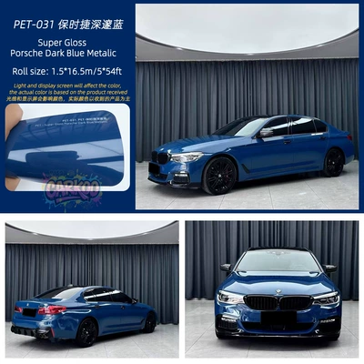 Auto Color Change Film – and Retail Original Car Paint Gt - porsche-deep-blue-151m-only-suitable-for-one-side-of-the-front-door