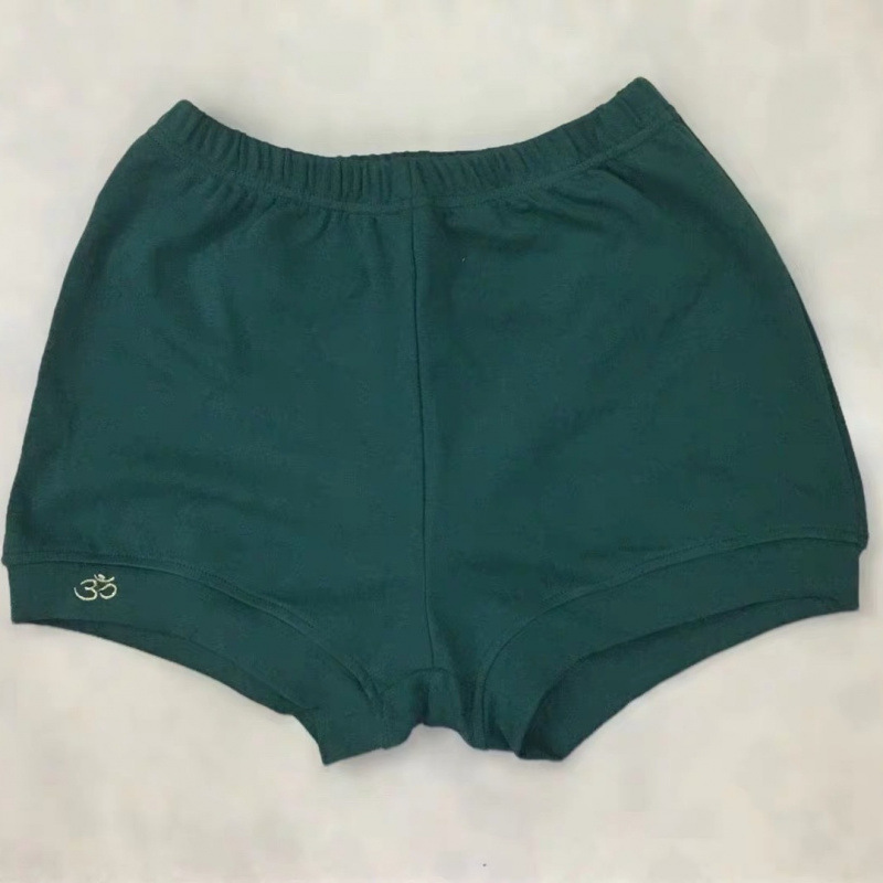 A Spring and Summer Iyengar Yoga Shorts for Women, Thin Cotton, Breathable, High Elasticity, Slim Fit, Non-Exposed, Yoga-Resistant Y